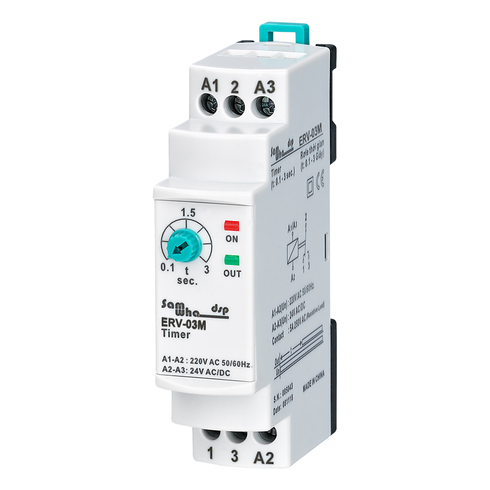 Shelly Relay Module - Samwha-Dsp ERV-XXM Relais temporisé d'arrêt électronique