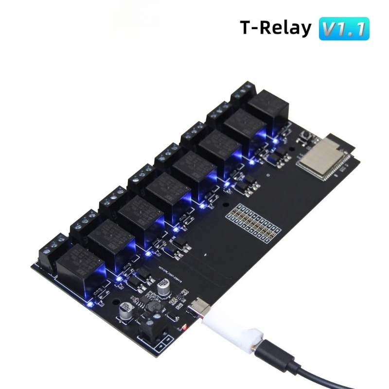Relay 8 Channel Board - Module de relais T-Relay 5V 8