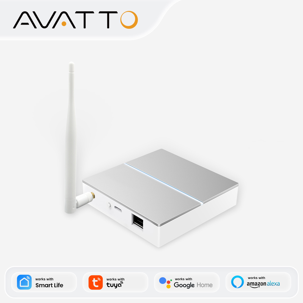 Matter Hub Thread - AVATTO Tuya ZigBee passerelle avec antenne