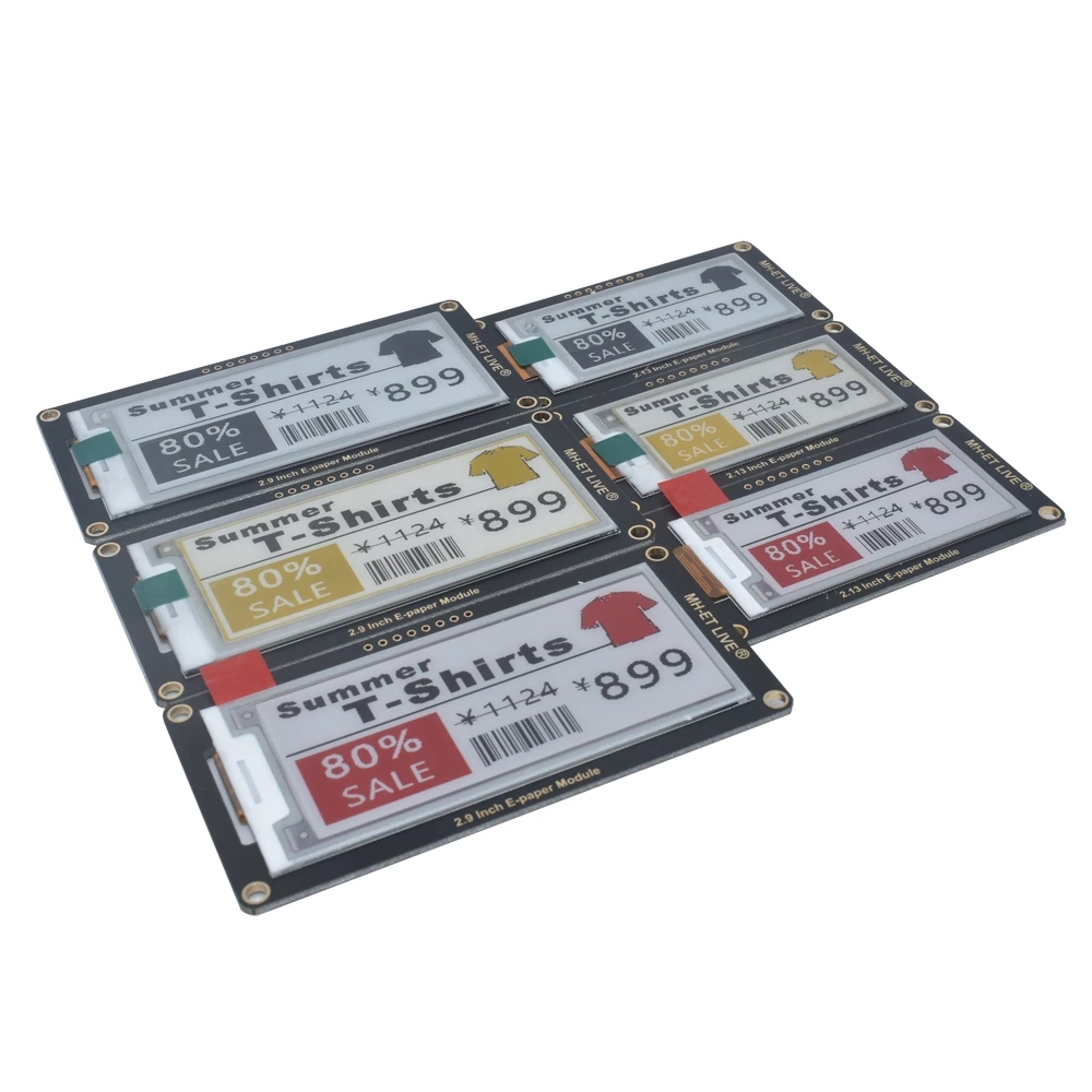 Display Epaper 2.9 - Écran d'affichage Epaper Tech, E-Paper, E-Ink,