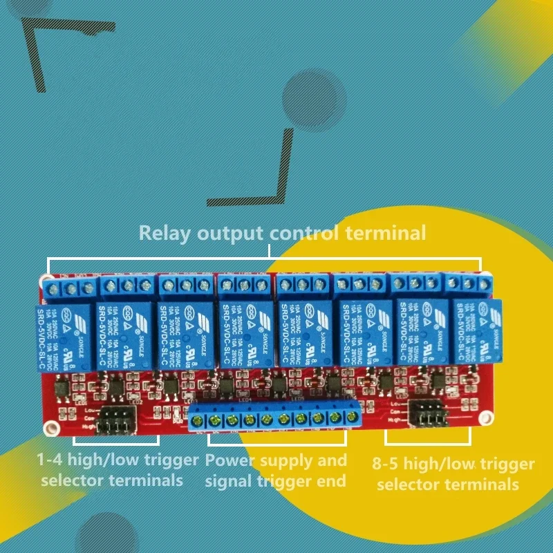 Module de relais à 8 canaux av - Relay 8 Channel Board avis et prix
