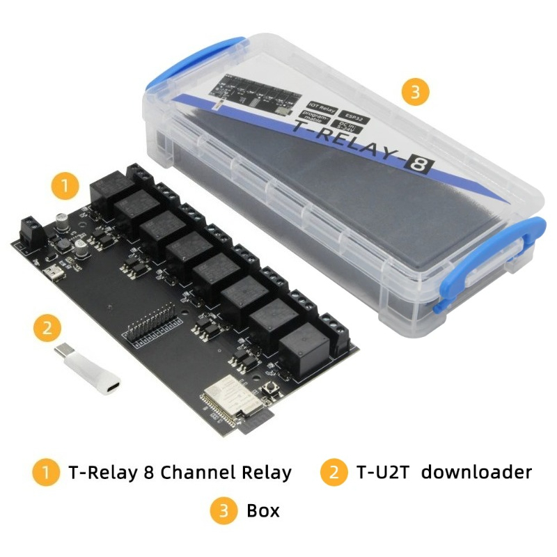 Module de relais T-Relay 5V 8  - Relay 8 Channel Board avis et prix