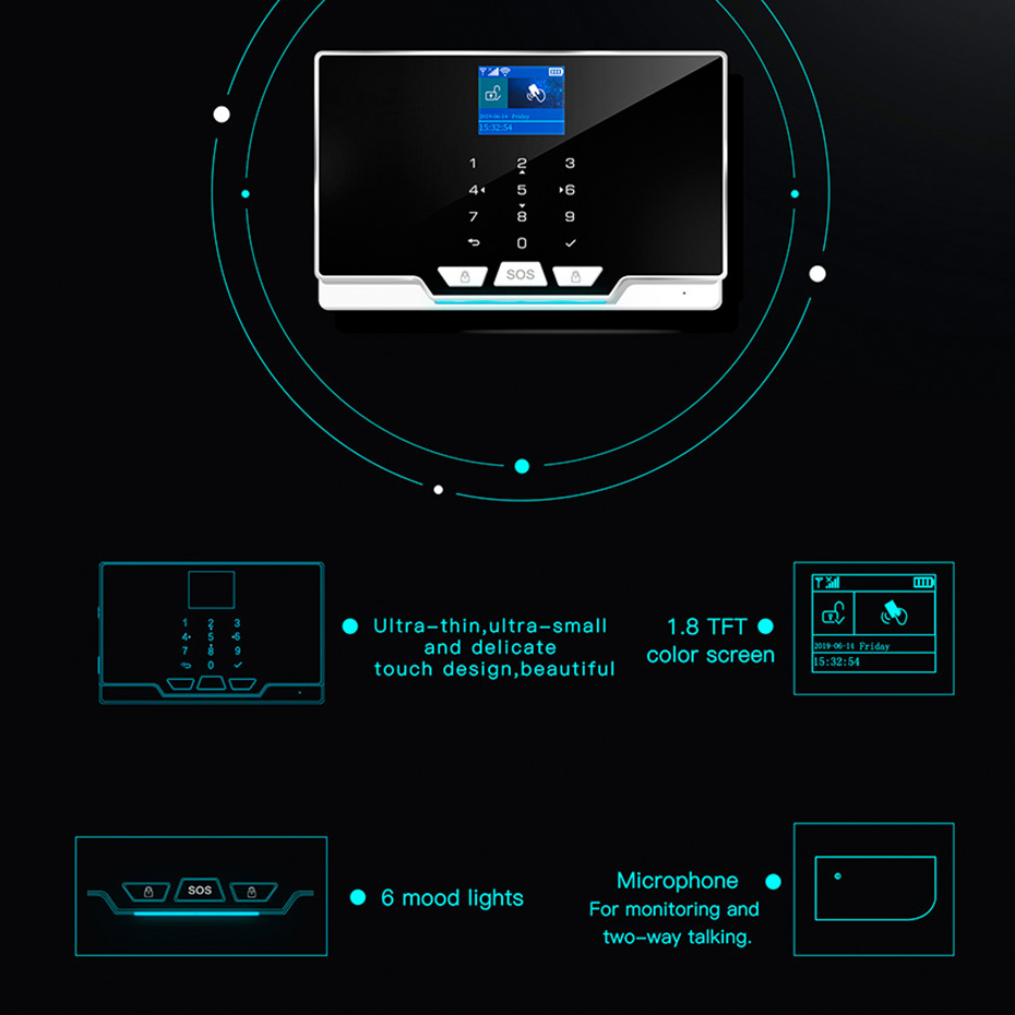 KERUI 433MHz bricolage Kit d'a - Home Automation Diy Kit avis et prix