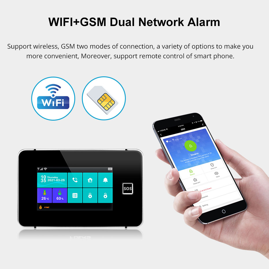 KERUI tuya-Kit de panneau d'al - Home Automation Diy Kit avis et prix