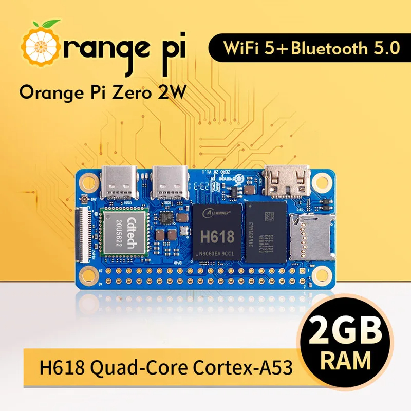 Orange Pi Zero 2 W 2GB RAM DDR - Pi Zero W Board avis et prix