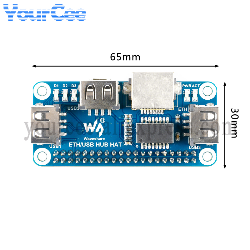 Module d'extension USB HUB HAT - Pi Zero W Board avis et prix